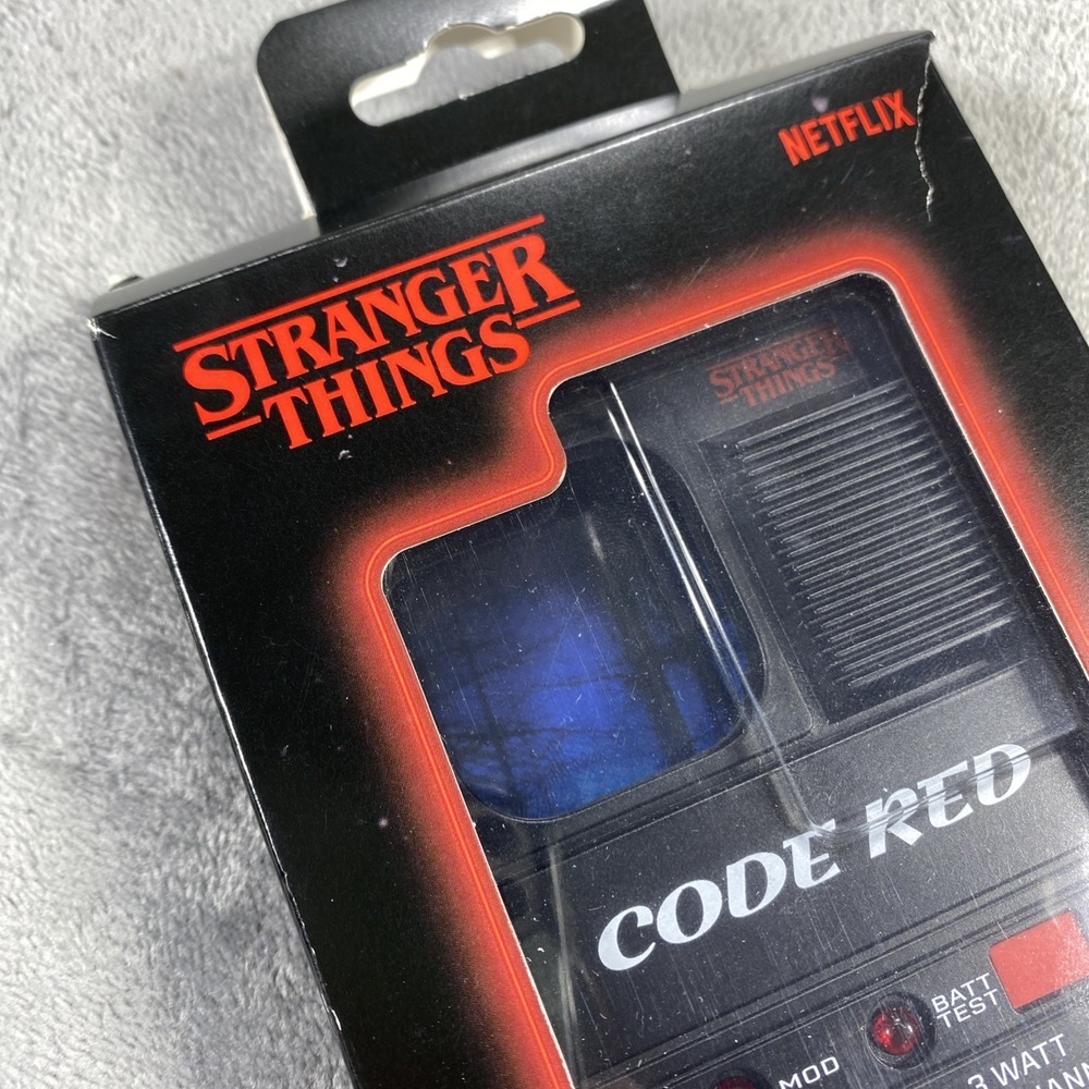 Stranger Things iPhone Phone Case CODE RED Walkie Talkie iPhone 15 Pro Max READ - Picture 7 of 11
